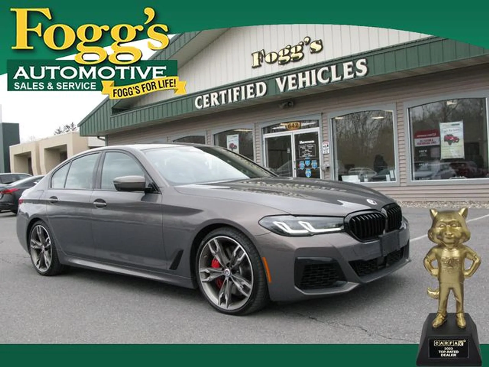 2023 BMW 5 Series at Fogg's Automotive