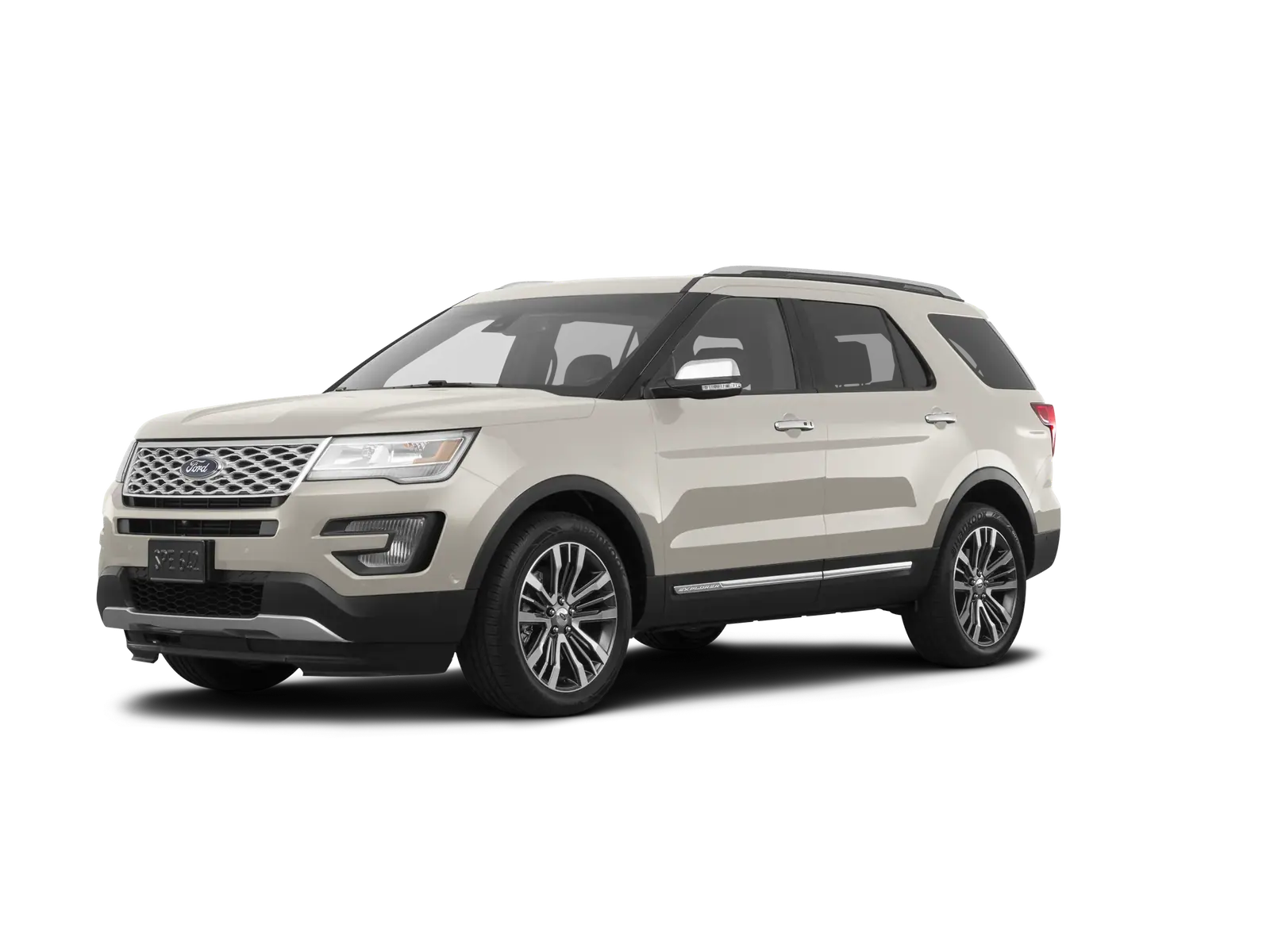 2017 Ford Explorer Platinum — factory render