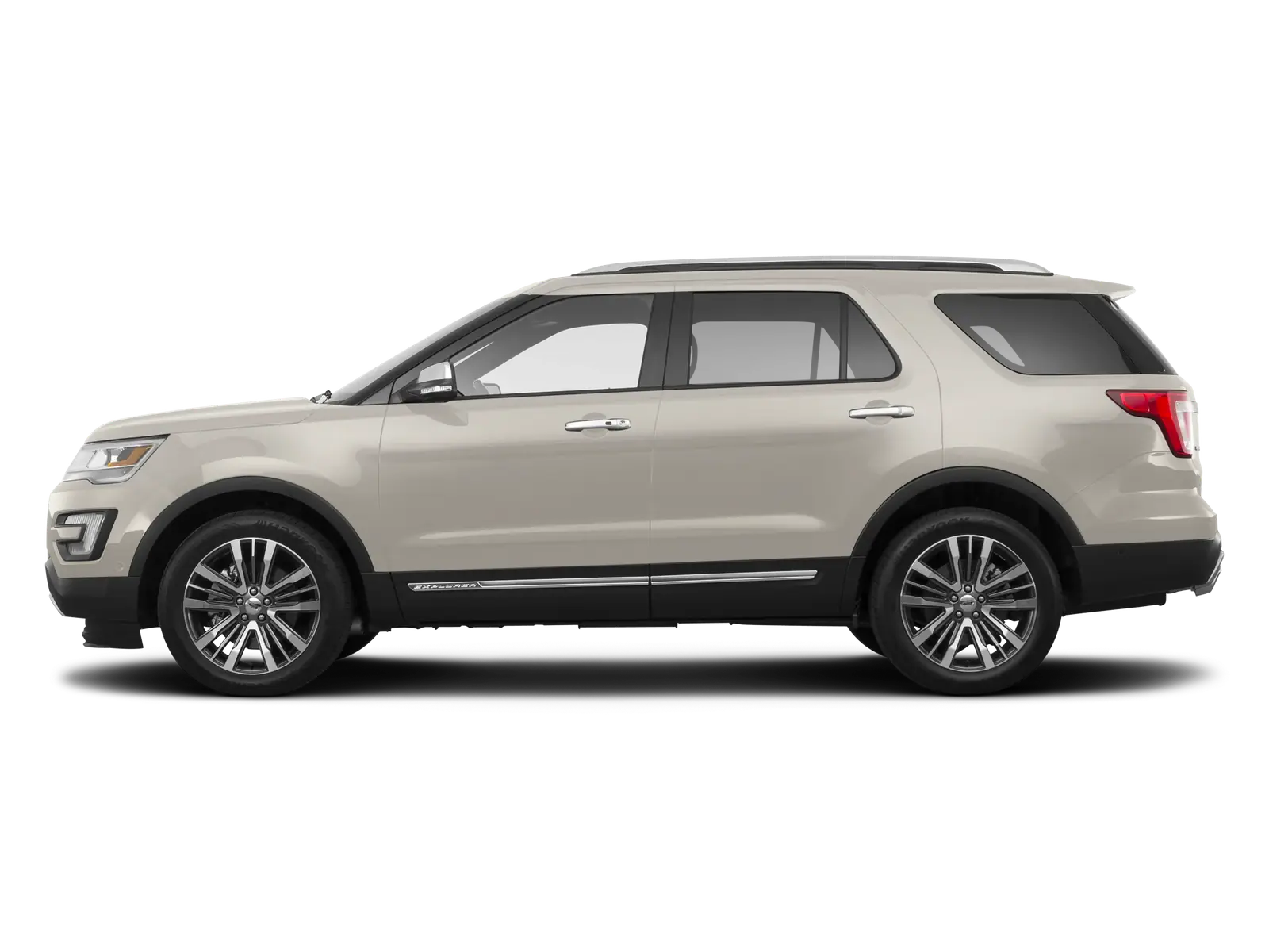 2017 Ford Explorer Platinum — factory render