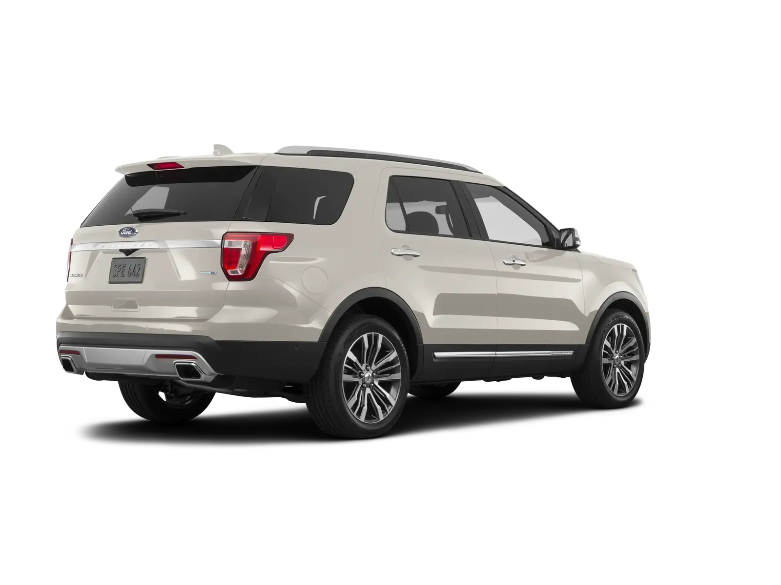 2017 Ford Explorer Platinum — factory render